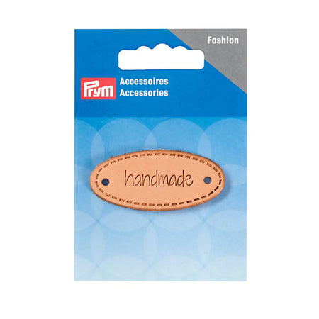 Handmade Label - oval - Prym