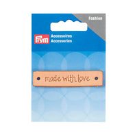 Label  - made with love - Prym