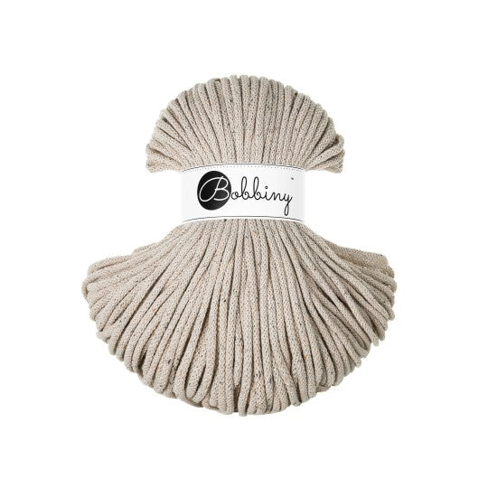 Braided Cord 5mm (100m) - Cotton - Bobbiny