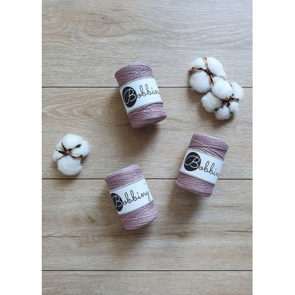 Makrame Cord - 1,5mm - 100m - Baumwolle - Bobbiny