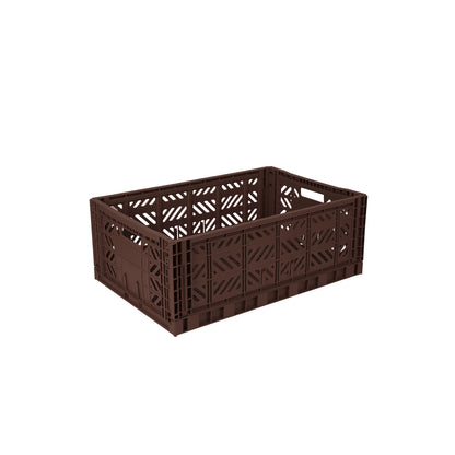 Foldable Crate - Maxi - 60 x 40 x 22cm - recycled plastic - Aykasa