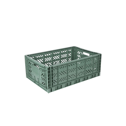 Foldable Crate - Maxi - 60 x 40 x 22cm - recycled plastic - Aykasa