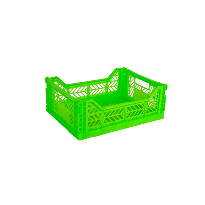 Foldable Crate - Midi - 40 x 30 x 14.5cm - recycled plastic - Aykasa