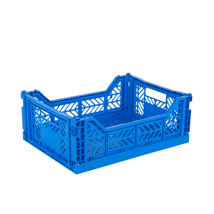 Faltkiste - Midi - 40 x 30 x 14.5cm - Recycelter Plastik - Aykasa
