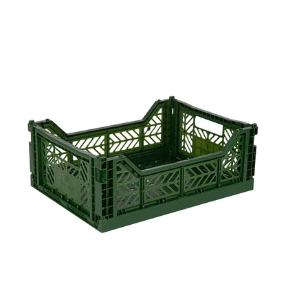 Faltkiste - Midi - 40 x 30 x 14.5cm - Recycelter Plastik - Aykasa