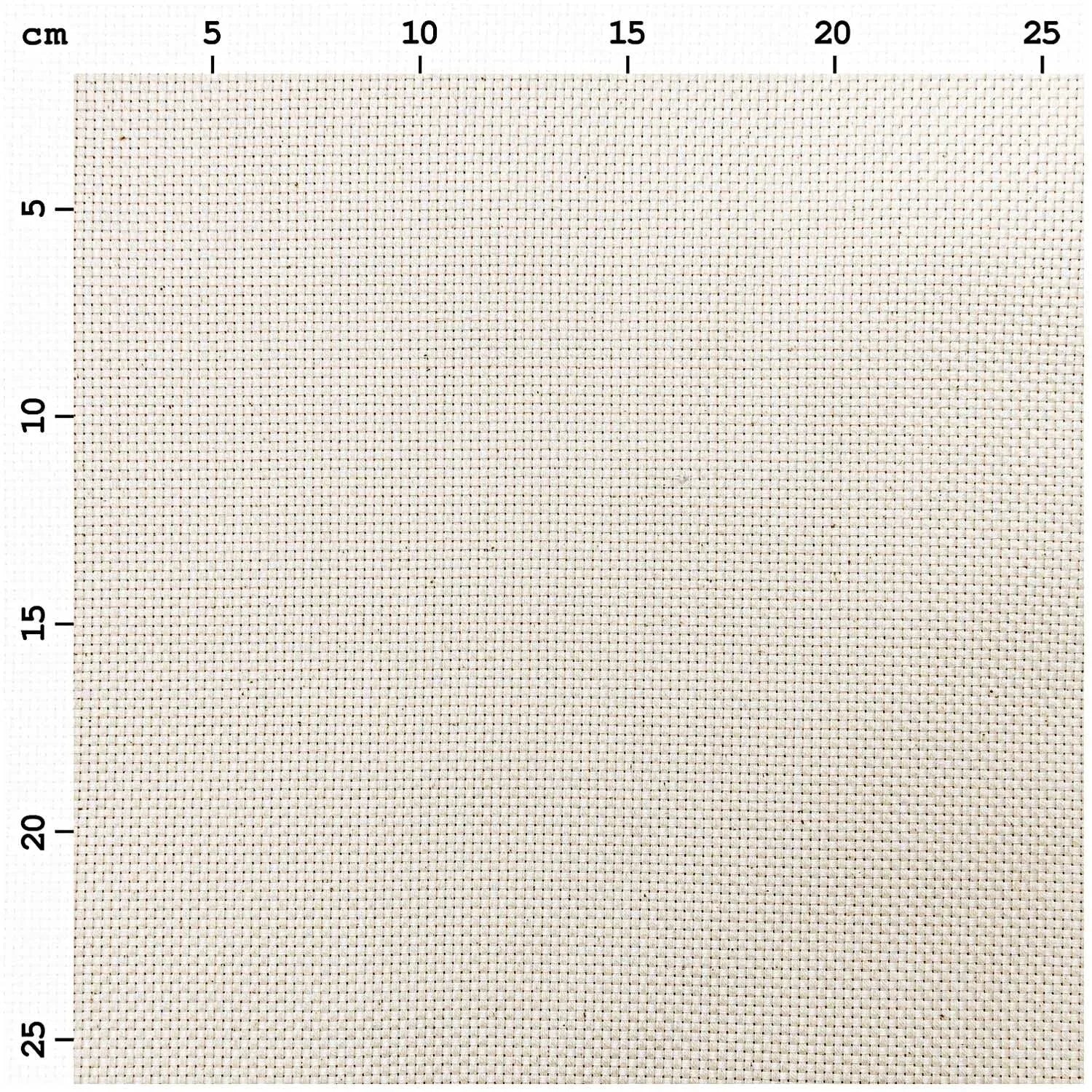 Monkscloth, 50 x 140cm, Rico - Natur - Tuftinglove