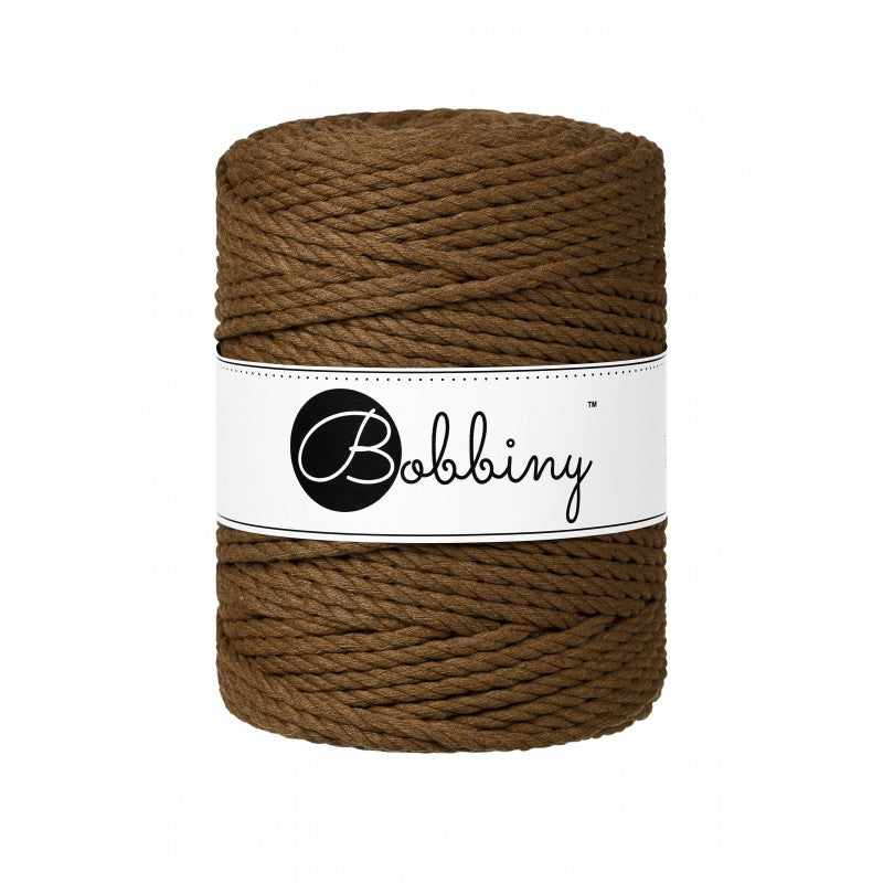 Macrame 3ply Rope - 5mm - 100m - cotton - Bobbiny