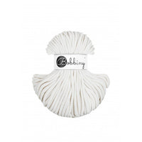 Braided cord 5mm - Cotton - Off White - Bobbiny