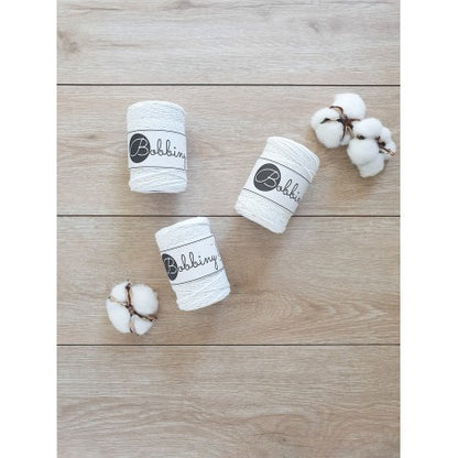 Makrame Garn - Rope - 1,5mm - 100m - Baumwolle - Bobbiny