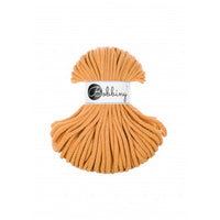 Braided cord 5mm - Cotton - Orange - Bobbiny