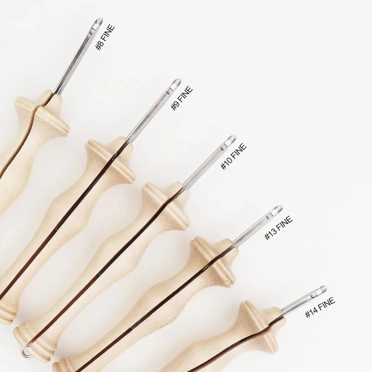 Oxford Punch Needle - Fine Point - #14 3mm loop (1/8” tall loop) - Tuftinglove