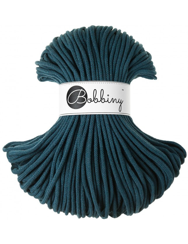 Braided Cord 5mm (100m) - Cotton - Bobbiny