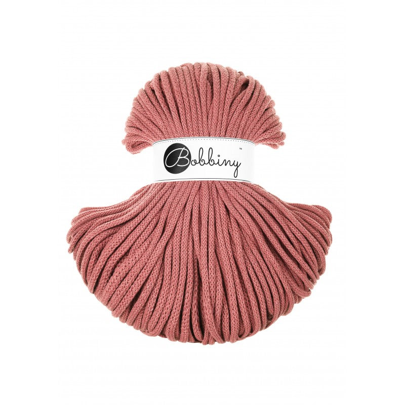Braided Cord 5mm (100m) - Cotton - Bobbiny