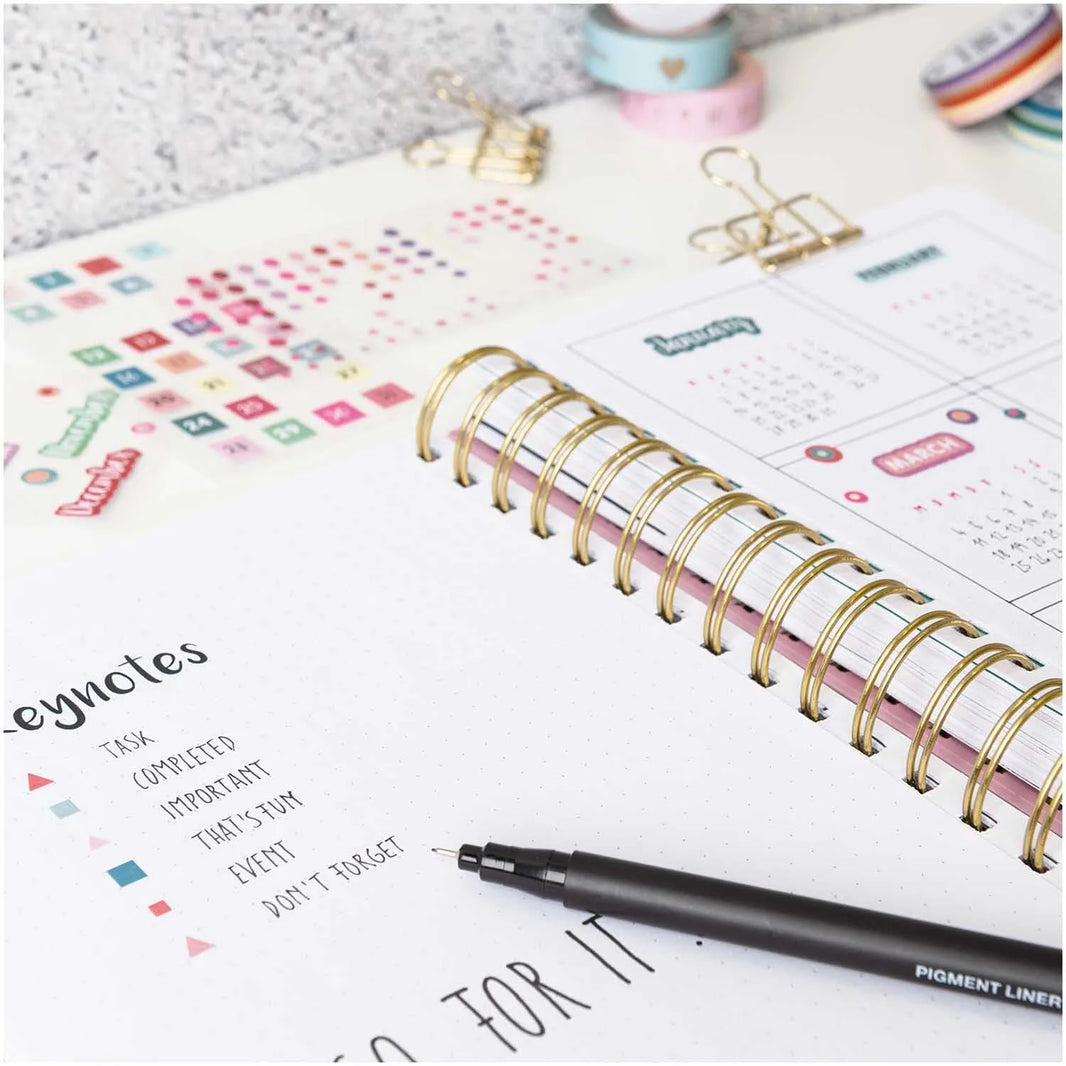 Pigment Liner, black, Rico - 0.05 mm - Tuftinglove