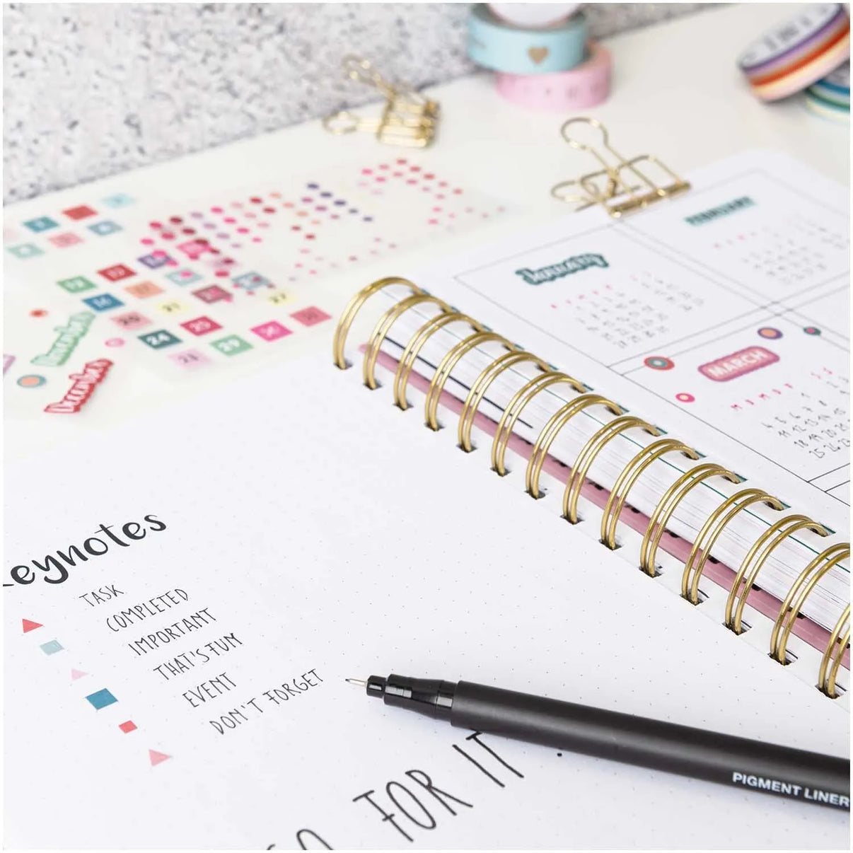 Pigment Liner, black, Rico - 0.05 mm - Tuftinglove