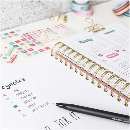 Pigment Liner, black, Rico - 0.05 mm - Tuftinglove