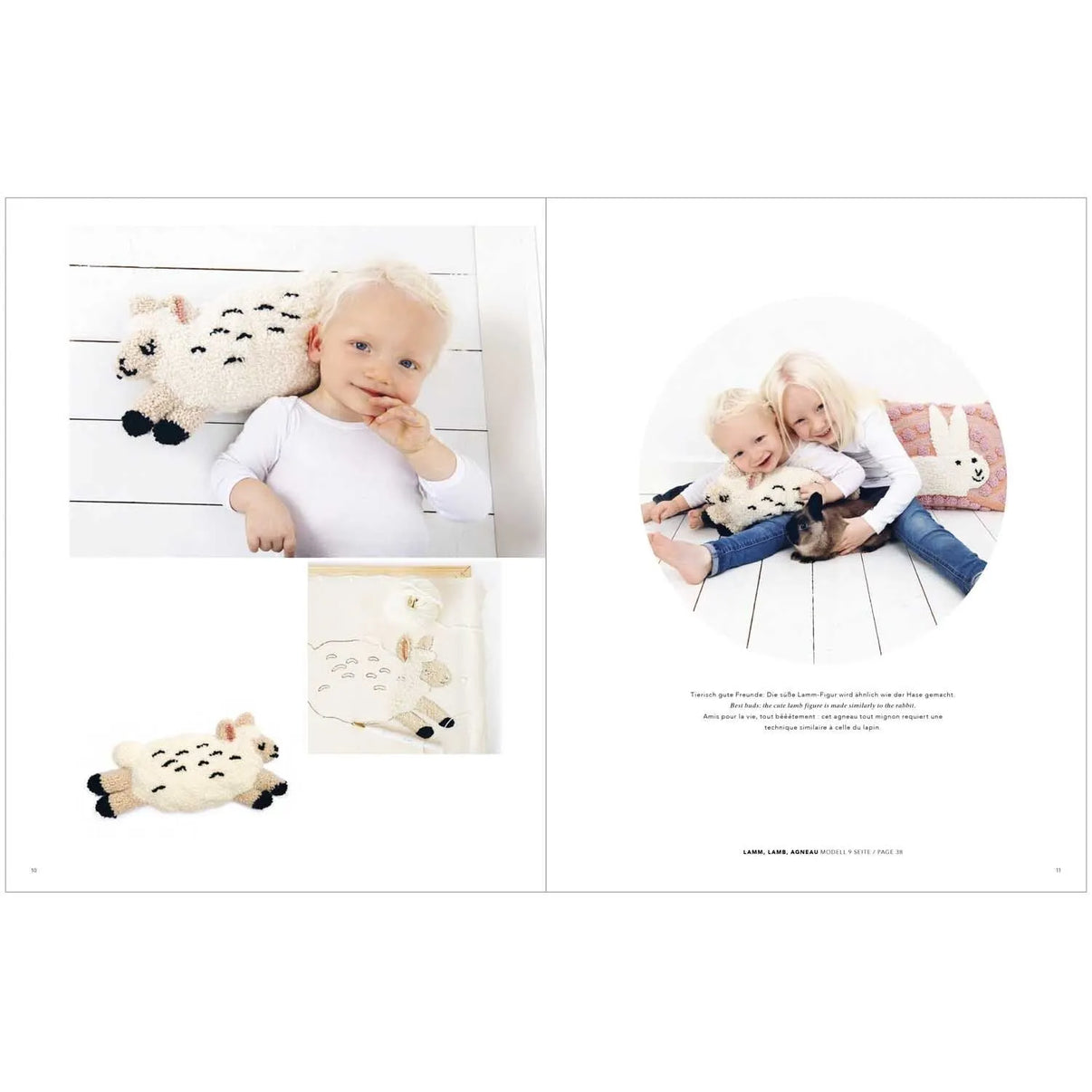 Punch Needle Book No. 2: Bunny Hop, Rico - Tuftinglove