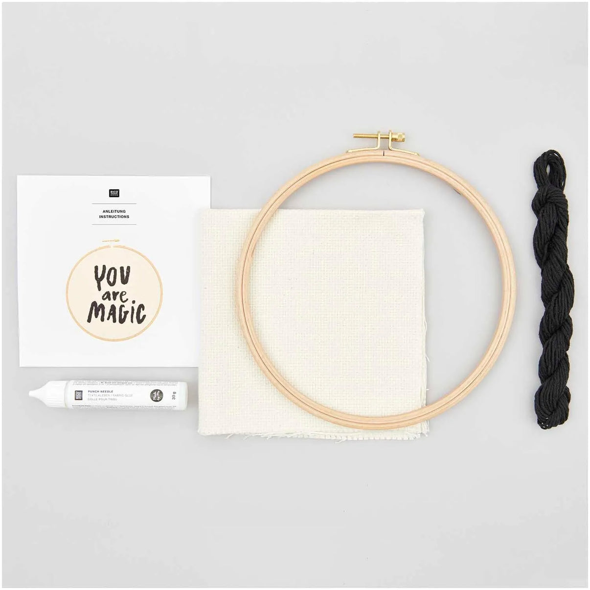 Punch Needle Kit, You are magic, Rico - Tuftinglove