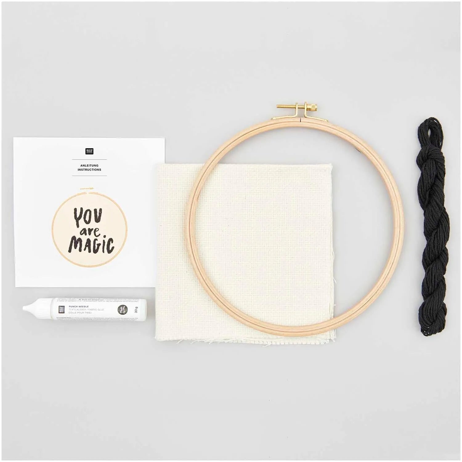 Punch Needle Kit, You are magic, Rico - Tuftinglove