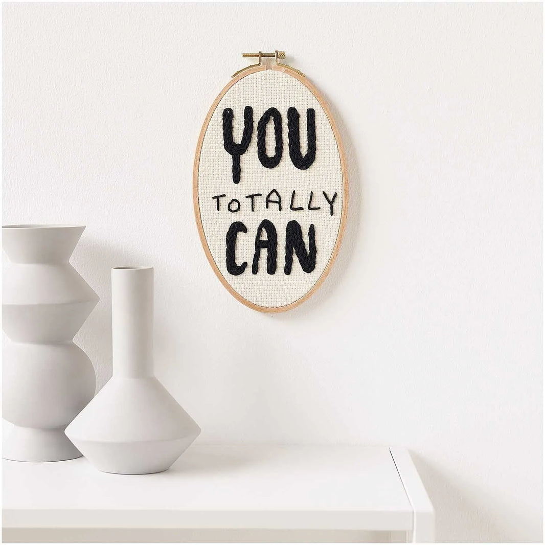 Punch Needle Kit, You totally can, Rico - Tuftinglove