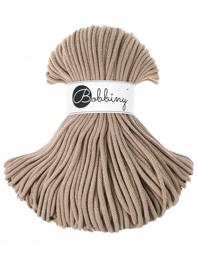 Braided Cord 5mm (100m) - Cotton - Bobbiny