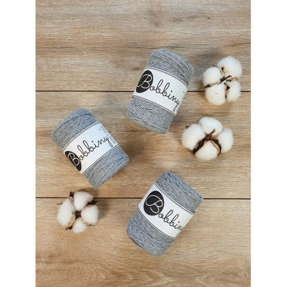 Makrame Garn - Rope - 1,5mm - 100m - Baumwolle - Bobbiny