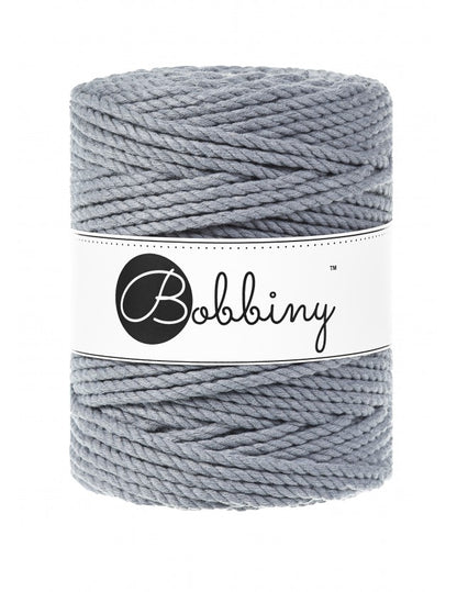 Makramee 3ply Schnur - 5mm - 100m - cotton - Bobbiny