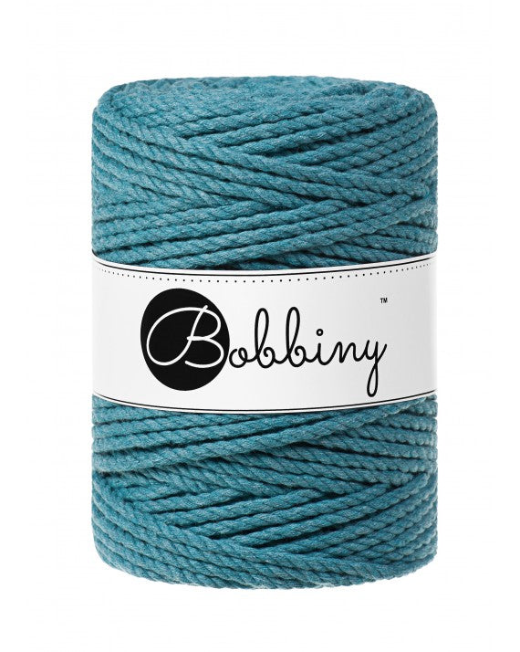 Macrame 3ply Rope - 5mm - 100m - cotton - Bobbiny