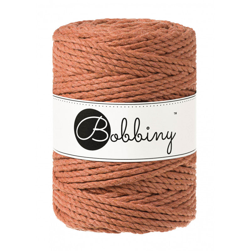 Macrame 3ply Rope - 5mm - 100m - cotton - Bobbiny