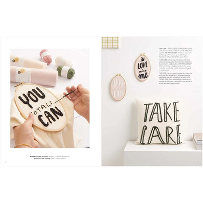 The Punch Needle Book “Just Bees + Fruits + Flowers”, No. 6, Rico - Tuftinglove