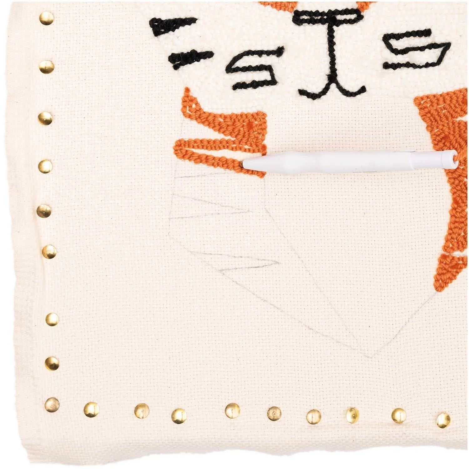 Thumbtacks for Embroidery Frame, Rico - Silber - Tuftinglove