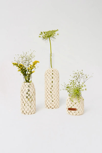 Makramee-Set Bottle cover - Mindful Making - DMC