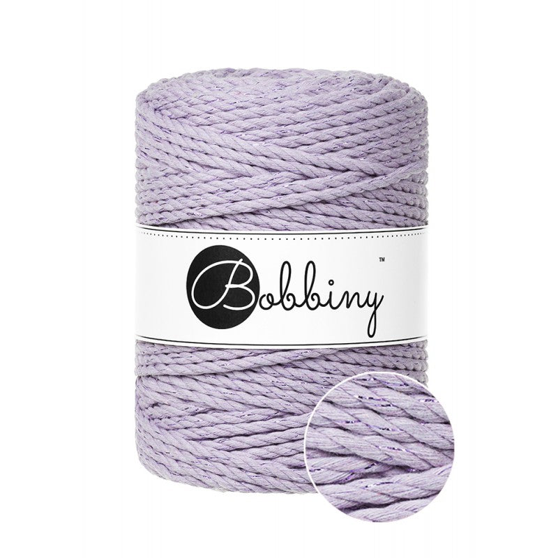 Macrame 3ply Rope - 5mm - 100m - cotton - Bobbiny