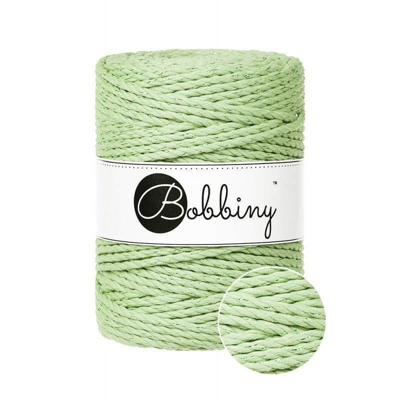 Macrame 3ply Rope - 5mm - 100m - cotton - Bobbiny