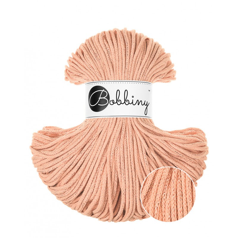 Braided Cord - Junior 3mm - 100m - cotton - Bobbiny
