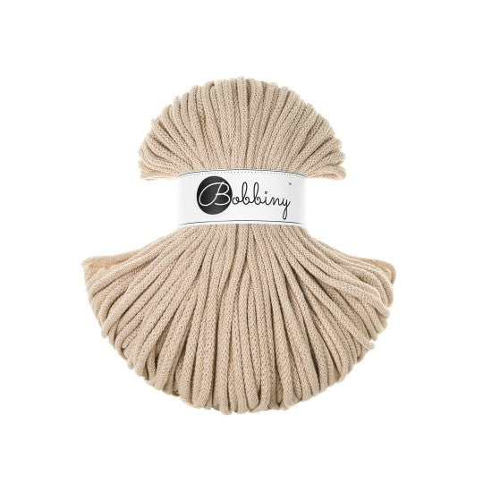 Braided Cord 5mm (100m) - Cotton - Bobbiny