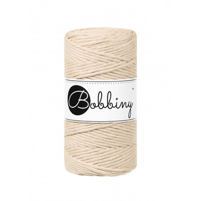 Makramee Garn - 3mm - 100m - Baumwolle - Bobbiny