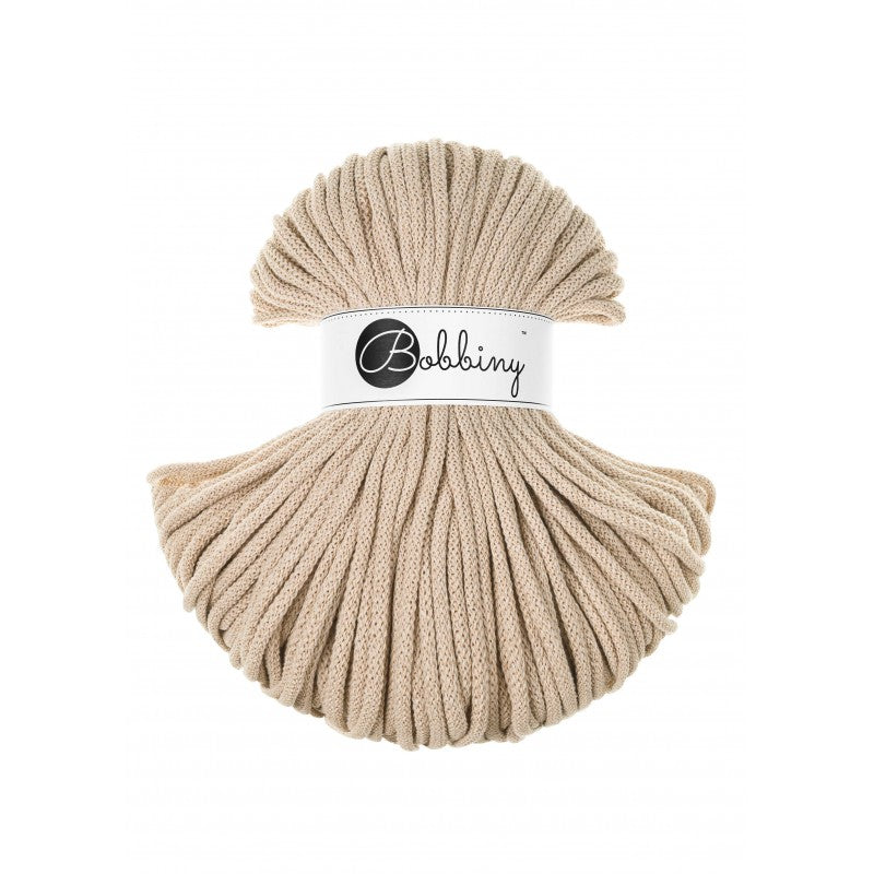 Braided Cord 5mm (100m) - Cotton - Bobbiny