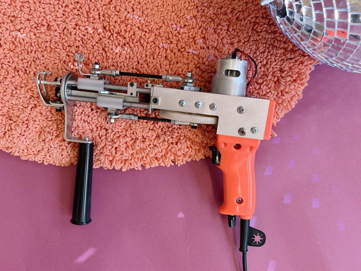 AK-I Cut Pile Tufting Machine - Bright Orange - Tuftinglove