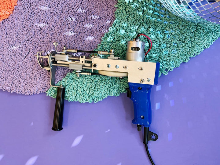 AK-I Cut Pile Tufting Machine - Classic Blue - Tuftinglove
