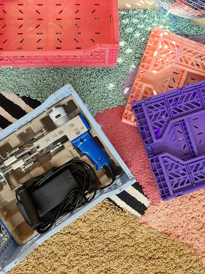 Aykasa Crate Midi - Tufting Machine Size - Baby Blue - Tuftinglove