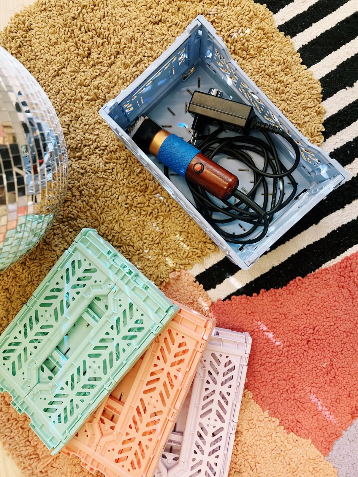 Aykasa Crate Mini - Carving Machine - Salmon Pink - Tuftinglove