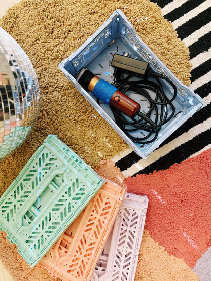 Aykasa Crate Mini - Carving Machine - Salmon Pink - Tuftinglove