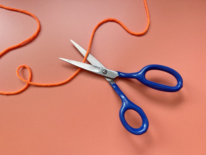 Premium Bendt Scissors - Blue - Tuftinglove