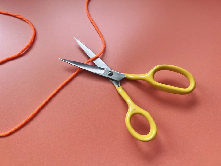 Premium Bendt Scissors - Yellow - Tuftinglove