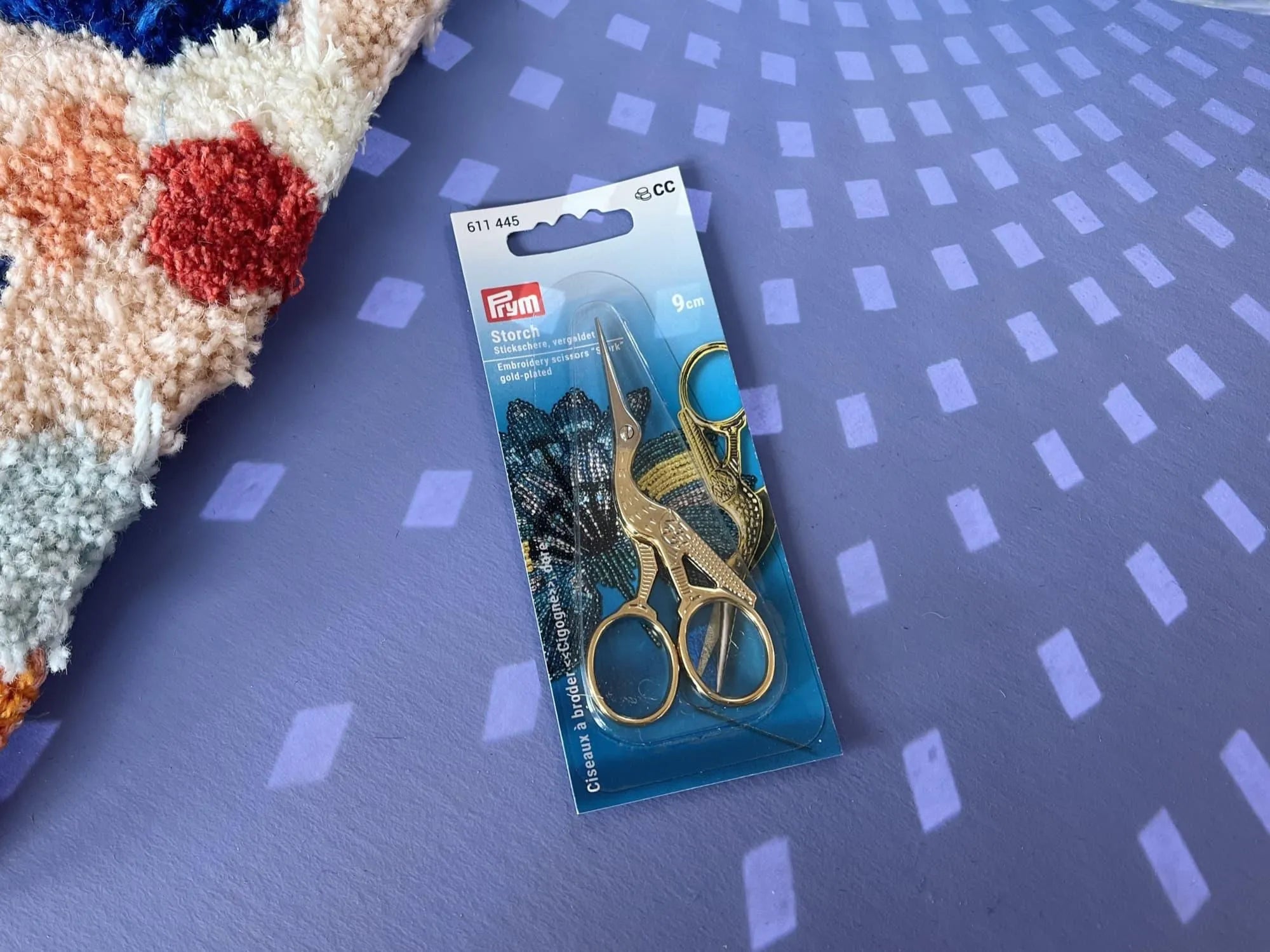 Prym Embroidery Scissors Stork - - Tuftinglove
