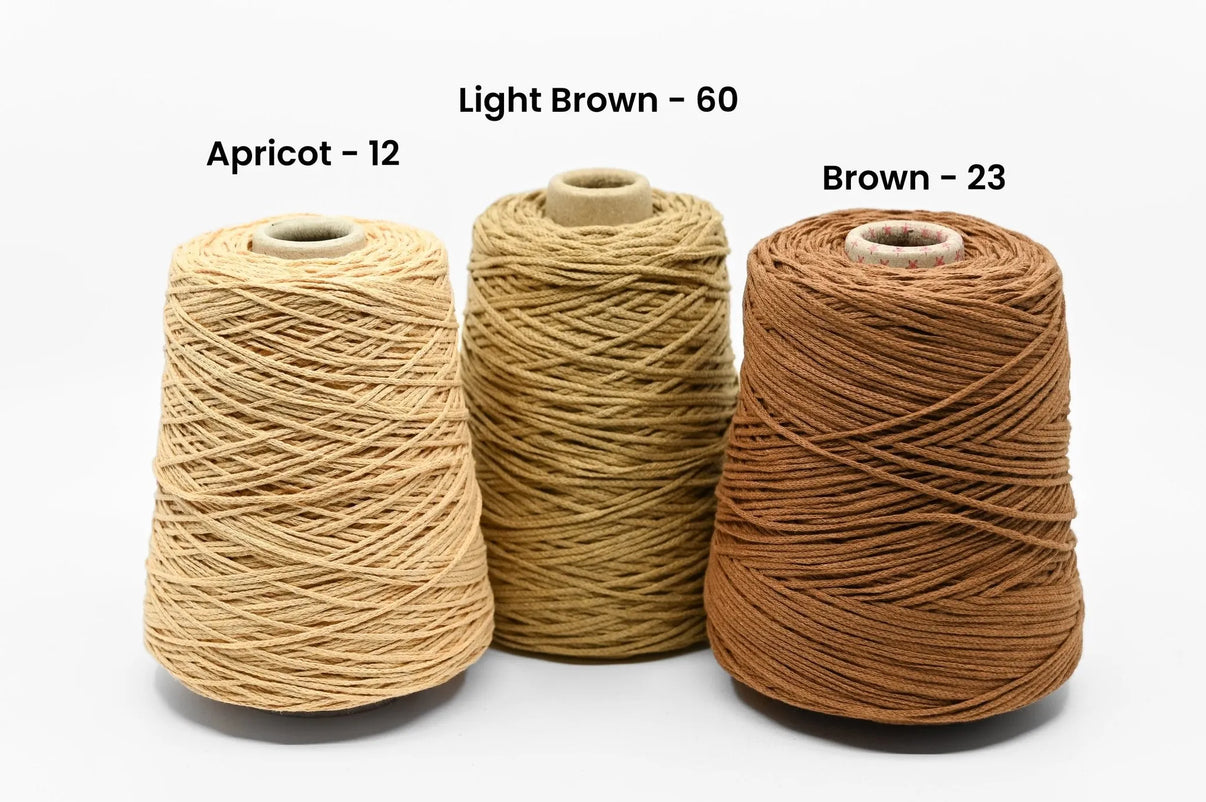 Recycled Cotton Yarn - Black - Tuftinglove