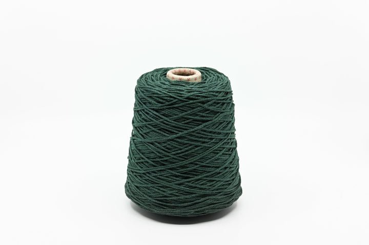 Recycled Cotton Yarn - Dark Green - Tuftinglove