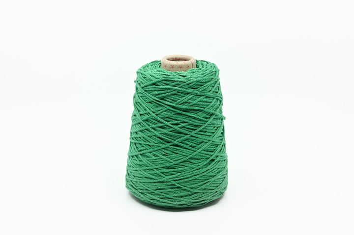Recycled Cotton Yarn - Grass Green - Tuftinglove