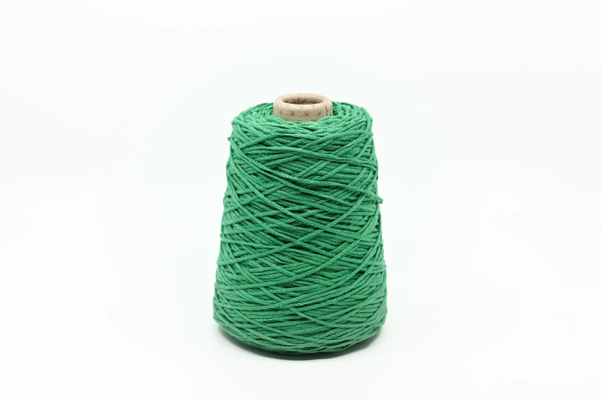 Recycled Cotton Yarn - Grass Green - Tuftinglove